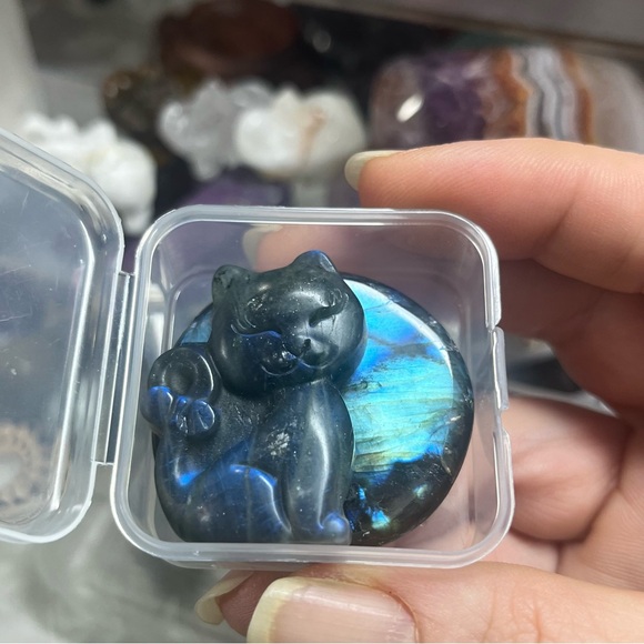 Labradorite Blue Flash Set - Picture 4 of 13